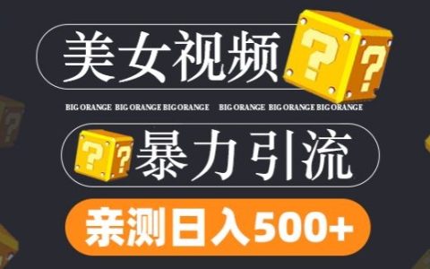 搬运tk美女视频全网分发，日引s粉300+，轻松变现，不限流量不封号【揭秘】