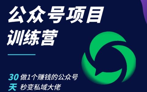 30天打造高收益公众号，轻松掌握私域流量运营技巧