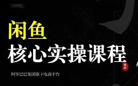 2024年闲鱼实战技巧：详细讲解如何养号、选品、发布与销售，助你快速上手并实现订单成交