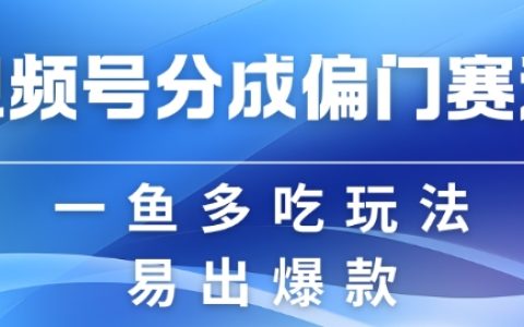 视频号创作者收益计划：偏门类目内容易爆火，实拍教程简单制作攻略