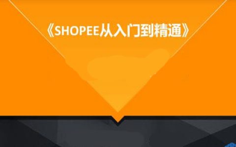 跨境电商实战-Shopee从入门到精通，教你轻松玩转东南亚电商虾皮系列课程【13课程】