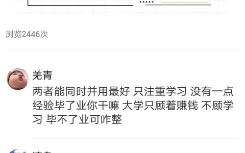 兼职什么赚钱多-大学应该多重视学习还是多做兼职赚钱？