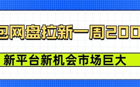 加入豆包网盘推广计划，一周赚取2K，新平台带来新机遇