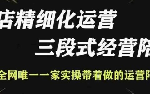 抖店精细化运营攻略，全面解析1229更新版抖店玩法，实现店铺高效增长