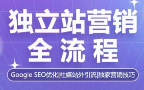 构建独立站全攻略：从Google SEO优化到社媒站外引流，揭秘独家营销技巧