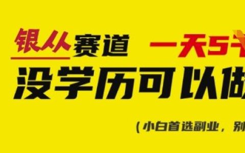 《轻松实现日入多张》：银从证书搬运项目+新手入门教程+截图实操教学+直接抄答案攻略（附赠银从合集资源）